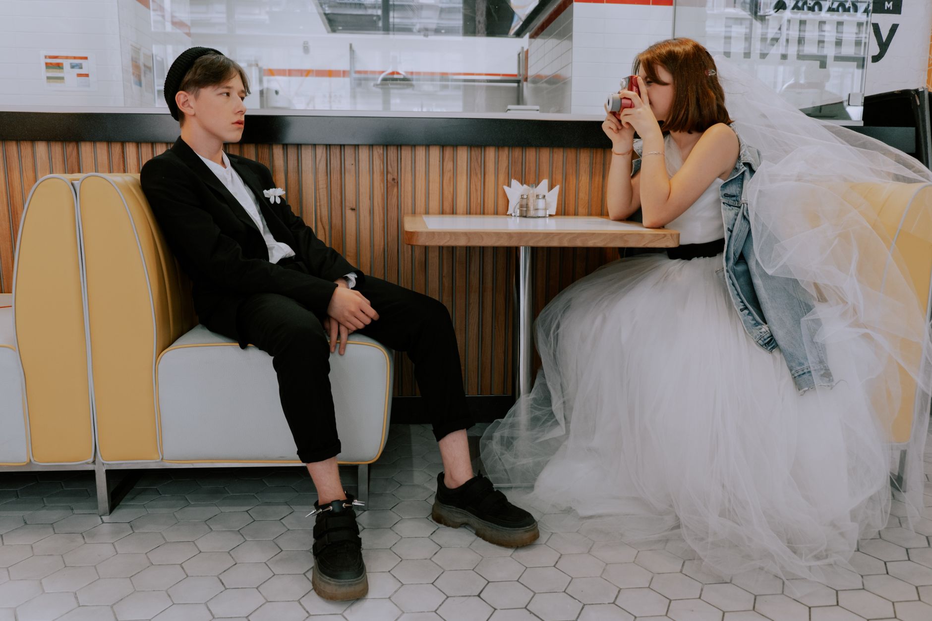Appli appareil photo jetable mariage